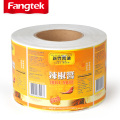 Glossy Vinyl Adhesive Printing Custom Food Stickers Supplement Roll Juice Food packaging Herb Jar Labels